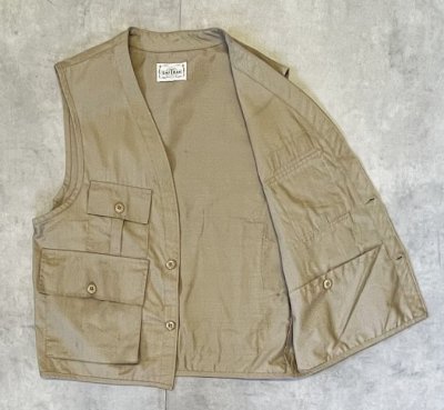 画像3: 70'S SAFTBAK フィッシングベスト タン (VINTAGE)