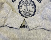 他の写真2: 90'S CHAMPION "HOPE COLLEGE" 刺繍タグ 染み込み三段プリント リバースウィーブ グレー メキシコ製 (VINTAGE)