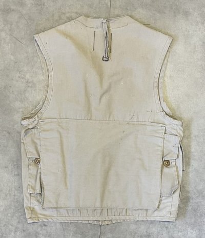 画像4: 70'S HUDSON BAY HERTER'S フィッシングベスト ベージュ (VINTAGE)