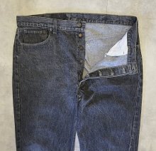 他の写真1: 90'S LEVIS 501 デニム 先染めブラック W40L30 USA製 (VINTAGE)