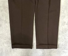他の写真2: 90'S RALPH LAUREN ツープリーツ ウール スラックス ブラウン (VINTAGE)