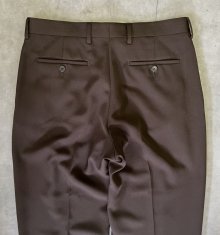 他の写真3: 90'S RALPH LAUREN ツープリーツ ウール スラックス ブラウン (VINTAGE)