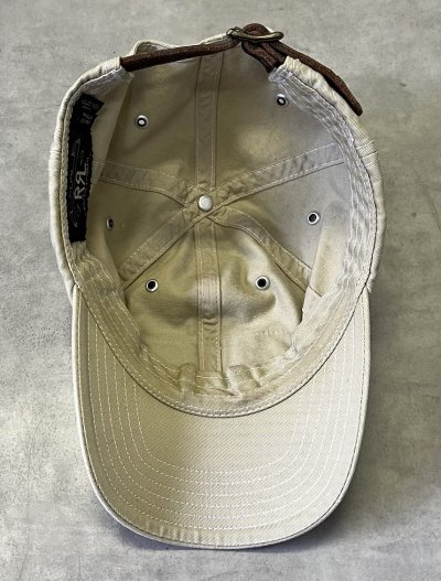 画像5: 90'S RRL 初期 三ツ星タグ トラッカーキャップ ベージュ (VINTAGE)