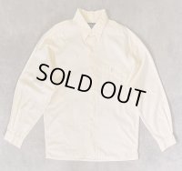 90'S RALPH LAUREN "GREGGOR" シアサッカー 三点留めボタンダウン ボックスシャツ ライトイエロー (VINTAGE)