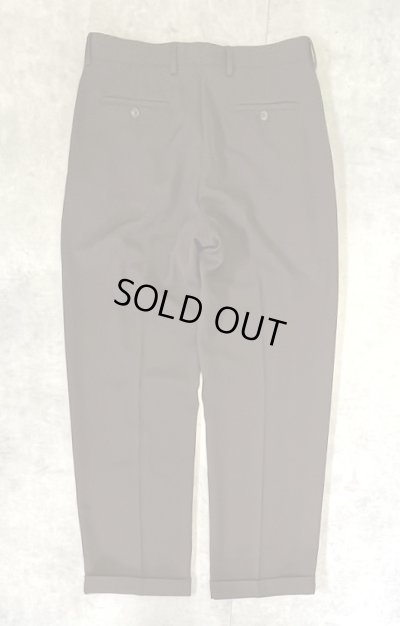 画像3: 90'S RALPH LAUREN ツープリーツ ウール スラックス ブラウン (VINTAGE)