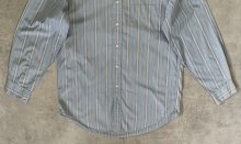 他の写真3: 90'S J.CREW 旧タグ ポプリン バンドカラーシャツ ストライプ (VINTAGE)