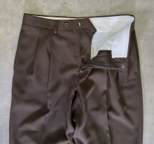 他の写真1: 90'S RALPH LAUREN ツープリーツ ウール スラックス ブラウン (VINTAGE)