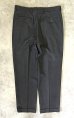 画像3: 90'S RALPH LAUREN ツープリーツ ウール スラックス チャコール (VINTAGE) (3)