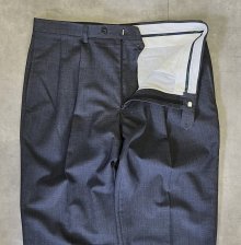 他の写真1: 90'S RALPH LAUREN ツープリーツ ウール スラックス チャコール (VINTAGE)