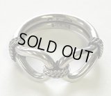 ナバホ族 インディアンジュエリー "STEVE ARVISO" ホースウィスパラー シルバーリング (NEW)