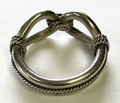 画像3: ナバホ族 インディアンジュエリー "STEVE ARVISO" ホースウィスパラー シルバーリング (NEW)