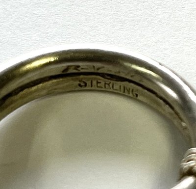 画像5: ナバホ族 インディアンジュエリー "STEVE ARVISO" ホースウィスパラー シルバーリング (NEW)