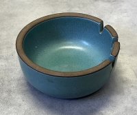 HEATH CERAMICS アッシュトレー 灰皿 ターコイズブルー USA製 (VINTAGE)