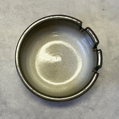 画像2: HEATH CERAMICS アッシュトレー 灰皿 オリーブ USA製 (VINTAGE)