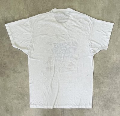 画像4: 80'S SAN DIEGO BLOOD BANK シングルステッチ 半袖 Tシャツ ホワイト USA製 (VINTAGE)