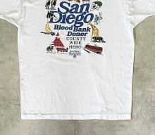 他の写真3: 80'S SAN DIEGO BLOOD BANK シングルステッチ 半袖 Tシャツ ホワイト USA製 (VINTAGE)