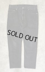 00'S LEVIS 505 デニム ブラック USA製 W38L30 (VINTAGE)