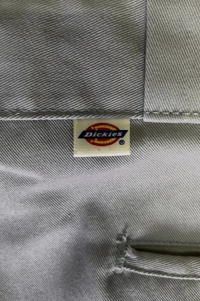 画像2: 80'S DICKIES 874 チビタグ ワークパンツ グレー W38L32 TALONジップ USA製 (VINTAGE)