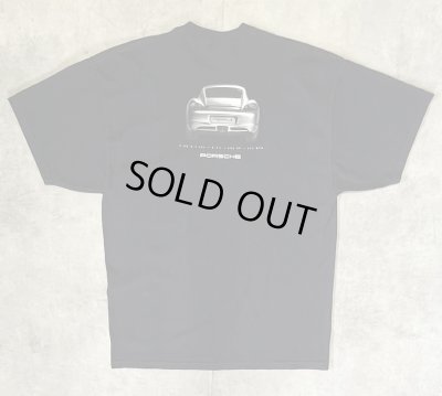 画像5: PORSCHE "CAYMAN S" 両面プリント 半袖 Tシャツ ブラック (VINTAGE)