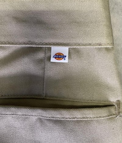 画像2: 80'S DICKIES 874 チビタグ ワークパンツ ベージュ W36L31 USA製 (VINTAGE)