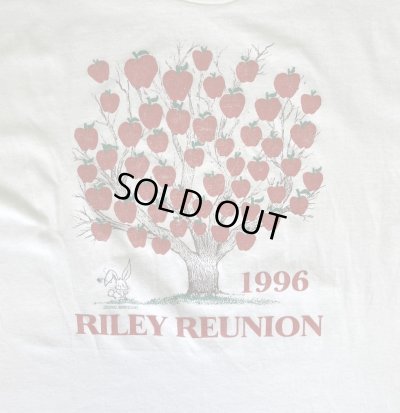 画像3: 90'S RILEY REUNION シングルステッチ 半袖 Tシャツ ホワイト (VINTAGE)