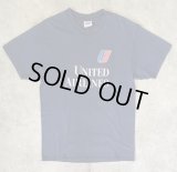 90'S UNITED AIRLINES 半袖 Tシャツ ネイビー (VINTAGE)