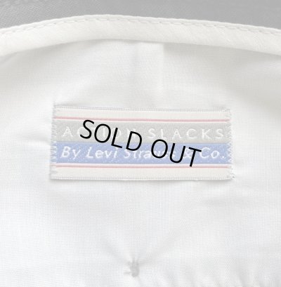 画像2: 90'S LEVIS "ACTION SLACKS" スラックス ブラック (VINTAGE)