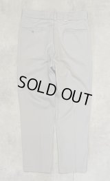 80'S DICKIES 874 チビタグ ワークパンツ グレー W38L32 TALONジップ USA製 (VINTAGE)