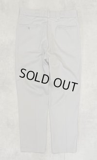 80'S DICKIES 874 チビタグ ワークパンツ グレー W38L32 TALONジップ USA製 (VINTAGE)