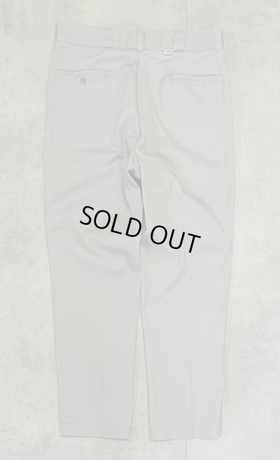 画像1: 80'S DICKIES 874 チビタグ ワークパンツ グレー W38L32 TALONジップ USA製 (VINTAGE)