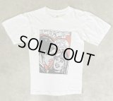 80'S UNKNOWN ロイリキテンスタインスタイル アメコミプリント 半袖 Tシャツ ホワイト (MINT CONDITION)