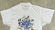 他の写真1: 80'S SAN DIEGO BLOOD BANK シングルステッチ 半袖 Tシャツ ホワイト USA製 (VINTAGE)