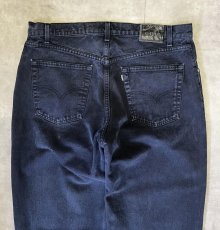 他の写真3: 90'S LEVIS SILVER TAB "BAGGY" バギーデニム ブラック W38L32 USA製 (VINTAGE)