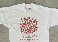 他の写真1: 90'S RILEY REUNION シングルステッチ 半袖 Tシャツ ホワイト (VINTAGE)