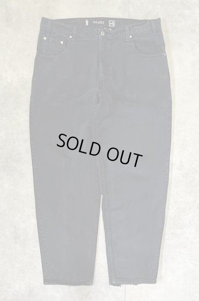画像1: 90'S LEVIS SILVER TAB "BAGGY" バギーデニム ブラック W38L32 USA製 (VINTAGE)