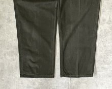 他の写真2: 90'S RALPH LAUREN "ボックスロゴ" ツープリーツ チノパンツ ダークオリーブ USA製 (VINTAGE)