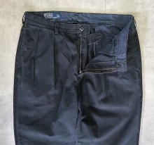 他の写真1: 90'S RALPH LAUREN "ANDREW PANT" ツープリーツ チノパンツ ブラック (VINTAGE)
