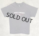 90'S RALPH LAUREN "POLO SPORT" 半袖 Tシャツ フェードネイビー (VINTAGE)