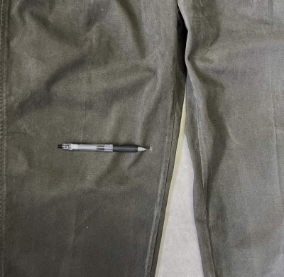 画像6: 90'S RALPH LAUREN "ボックスロゴ" ツープリーツ チノパンツ ダークオリーブ USA製 (VINTAGE)