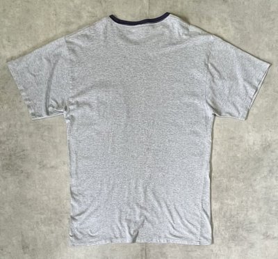 画像4: 90'S RALPH LAUREN "RL-67" シングルステッチ 半袖 ポケットTシャツ グレー USA製 (VINTAGE)