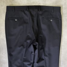 他の写真3: 90'S RALPH LAUREN ツープリーツ ウール スラックス ブラック (MINT CONDITION)