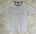 画像1: 90'S RALPH LAUREN "RL-67" シングルステッチ 半袖 ポケットTシャツ グレー USA製 (VINTAGE) (1)