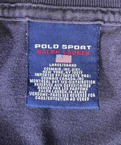 画像2: 90'S RALPH LAUREN "POLO SPORT" 半袖 Tシャツ フェードネイビー (VINTAGE)