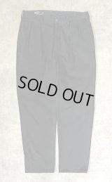 90'S RALPH LAUREN "ANDREW PANT" ツープリーツ チノパンツ ブラック (VINTAGE)