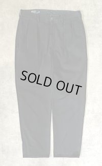 90'S RALPH LAUREN "ANDREW PANT" ツープリーツ チノパンツ ブラック (VINTAGE)