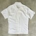 画像3: 80'S RALPH LAUREN リネン 半袖 オープンカラーシャツ ホワイト USA製 (VINTAGE) (3)
