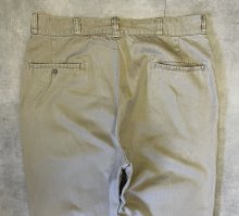 他の写真3: 70'S アメリカ軍 US ARMY コットン100% チノパンツ W36L31 SCOVILLブラスジップ (VINTAGE)