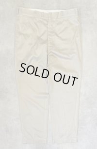 60'S アメリカ軍 US ARMY コットン100% チノパンツ W40L31 IDEALアルミジップ (VINTAGE)