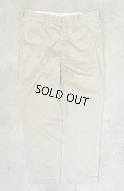 画像1: 60'S アメリカ軍 US ARMY コットン100% チノパンツ W40L31 IDEALアルミジップ (VINTAGE)