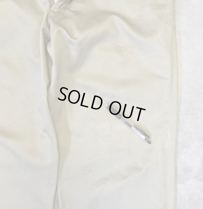 画像5: 60'S アメリカ軍 US ARMY コットン100% チノパンツ W34L31 SCOVILLアルミジップ (VINTAGE)